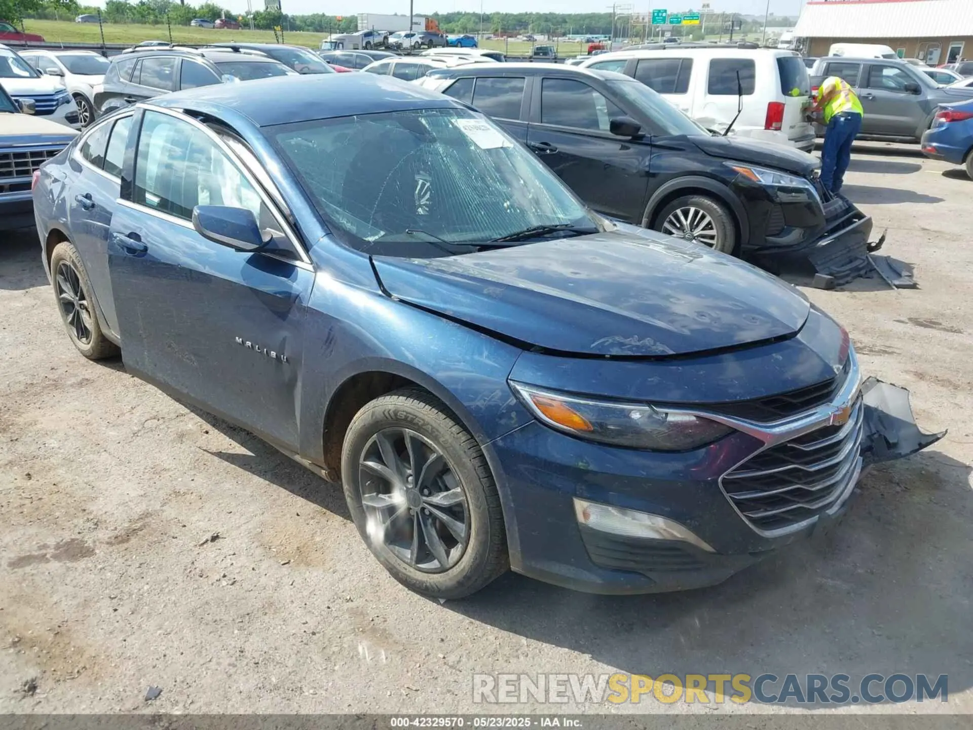 1 fotografías del automóvil dañado 1G1ZD5STXMF022759 CHEVROLET MALIBU 2021