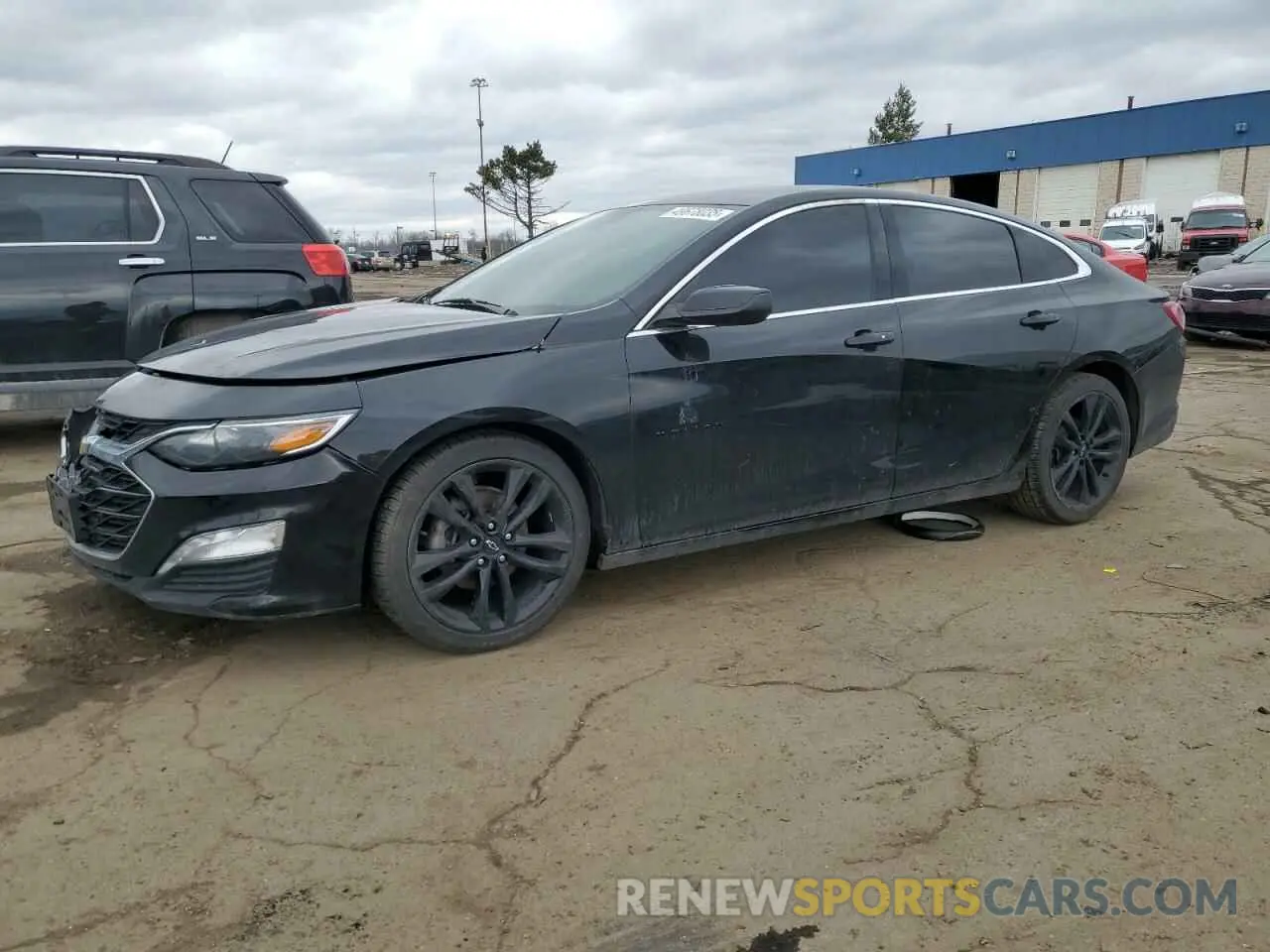 1 fotografías del automóvil dañado 1G1ZD5STXMF026018 CHEVROLET MALIBU 2021
