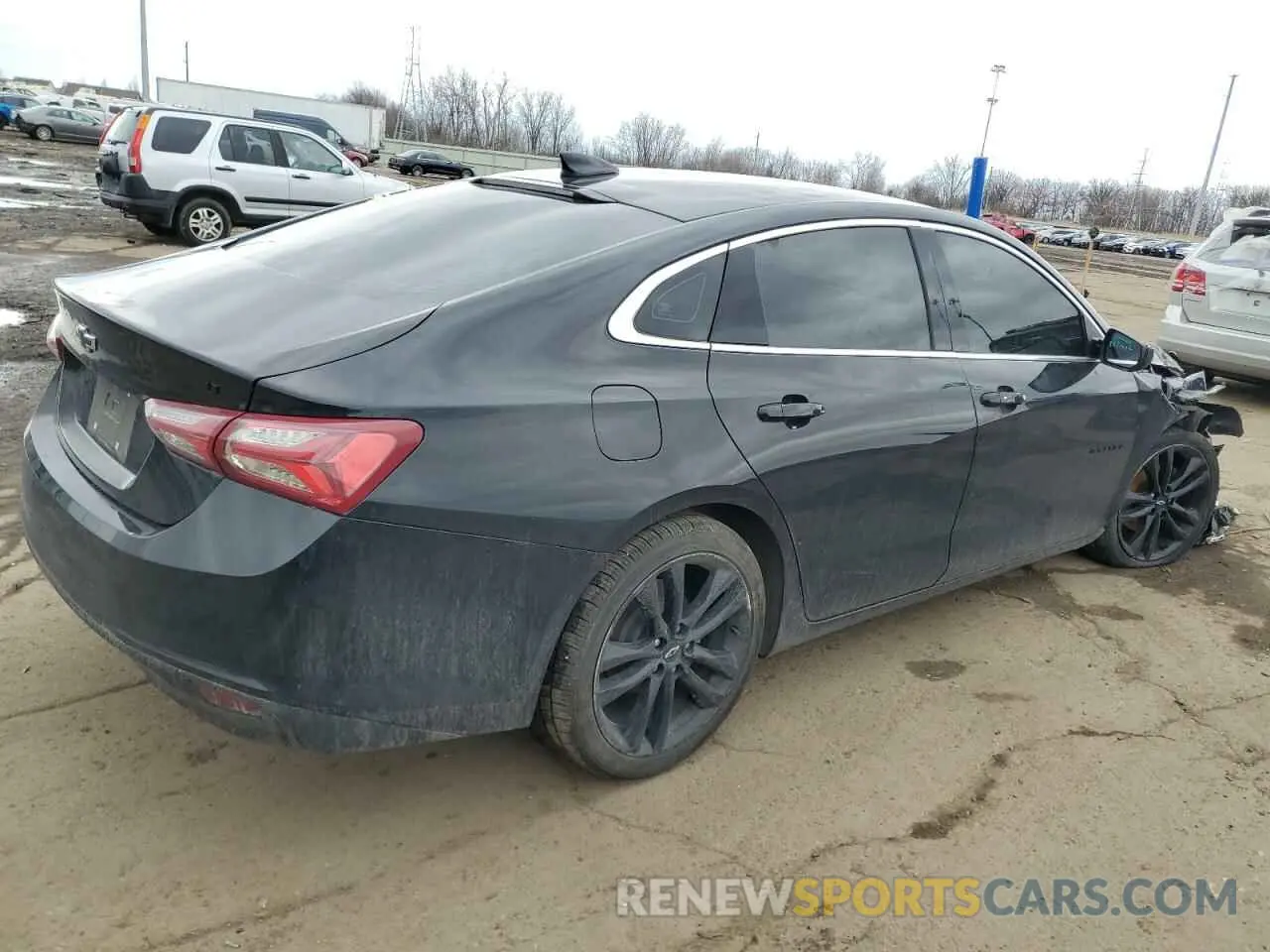3 fotografías del automóvil dañado 1G1ZD5STXMF026018 CHEVROLET MALIBU 2021