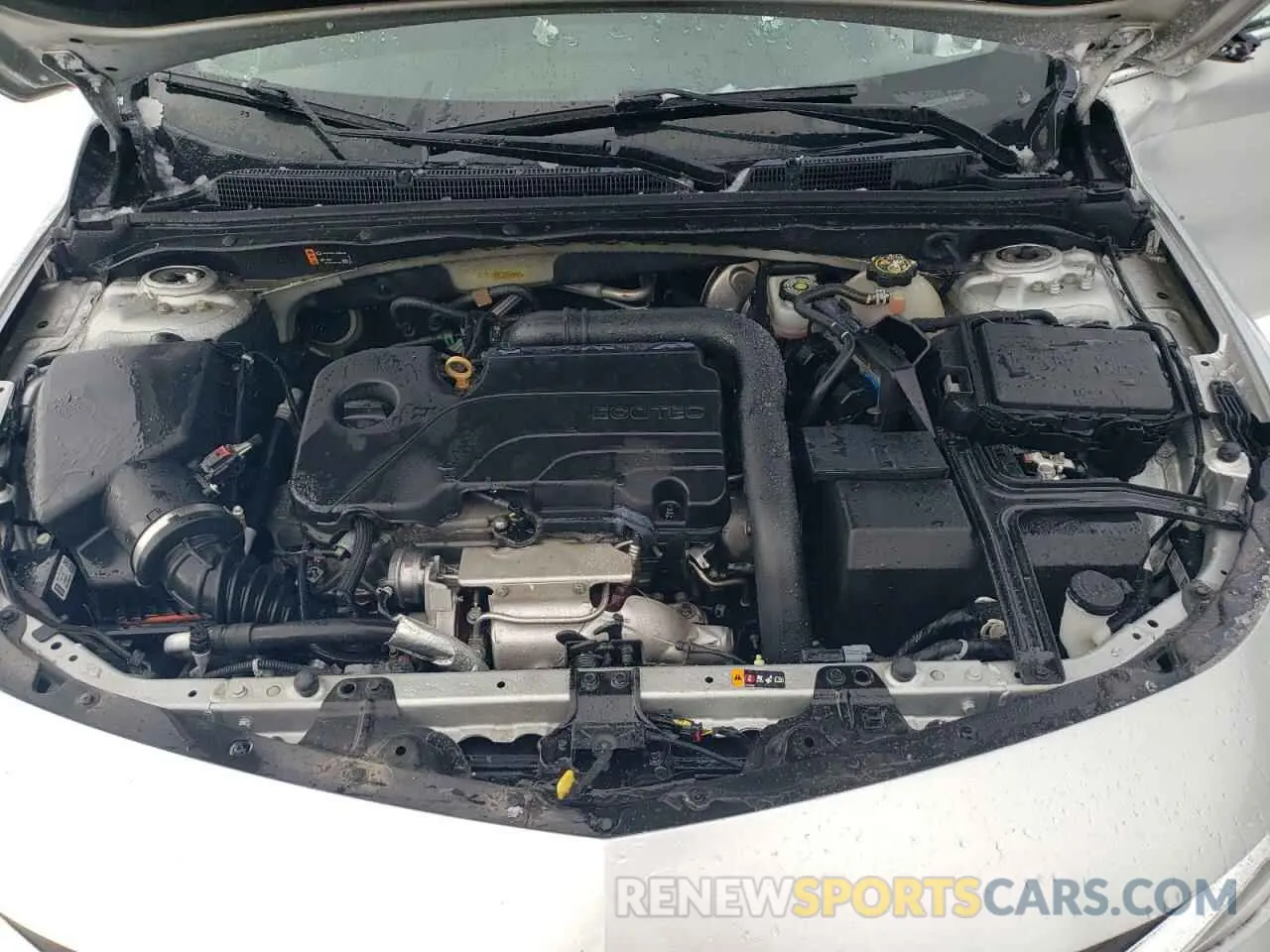 11 fotografías del automóvil dañado 1G1ZD5STXMF028383 CHEVROLET MALIBU 2021