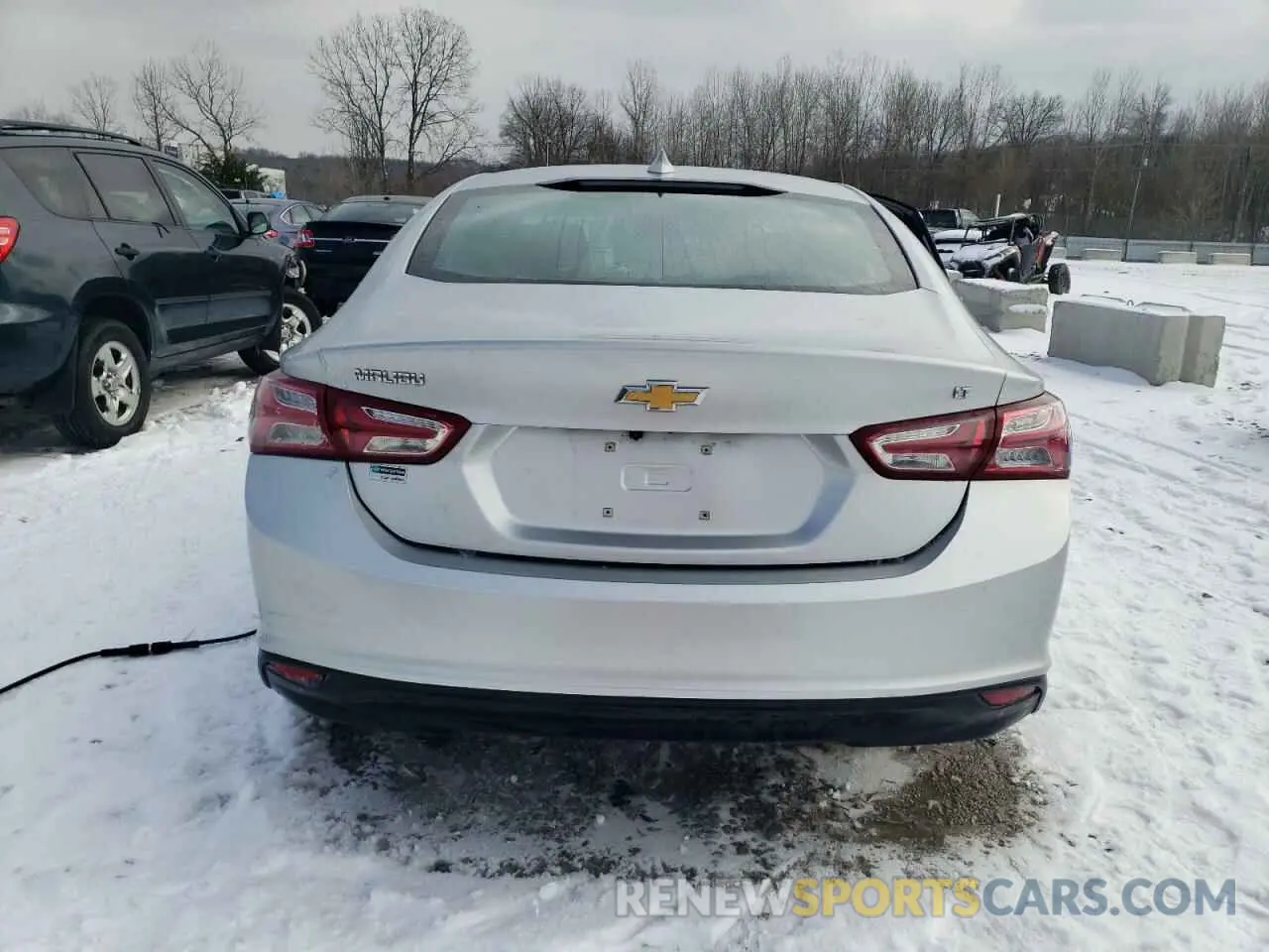 6 fotografías del automóvil dañado 1G1ZD5STXMF028383 CHEVROLET MALIBU 2021