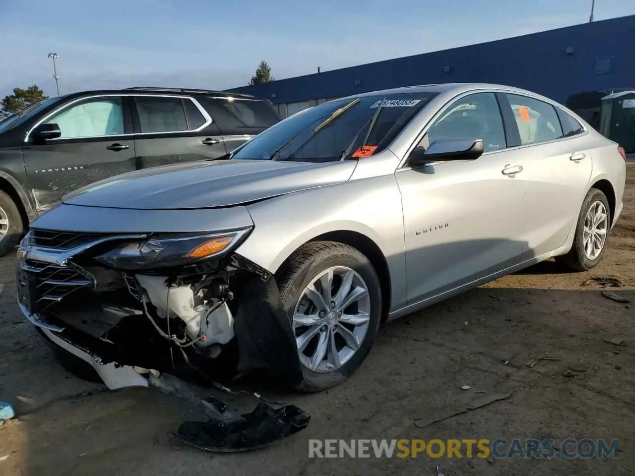 1 fotografías del automóvil dañado 1G1ZD5STXMF028786 CHEVROLET MALIBU 2021