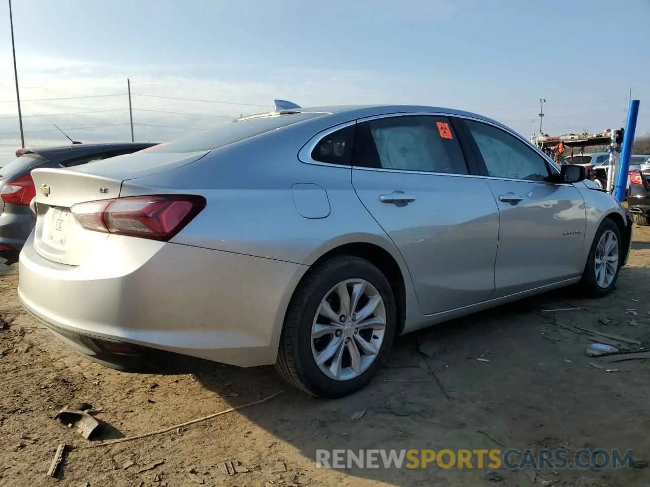3 fotografías del automóvil dañado 1G1ZD5STXMF028786 CHEVROLET MALIBU 2021