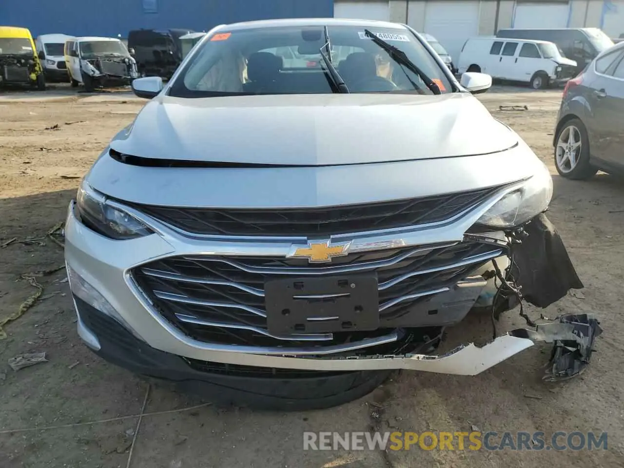 5 fotografías del automóvil dañado 1G1ZD5STXMF028786 CHEVROLET MALIBU 2021