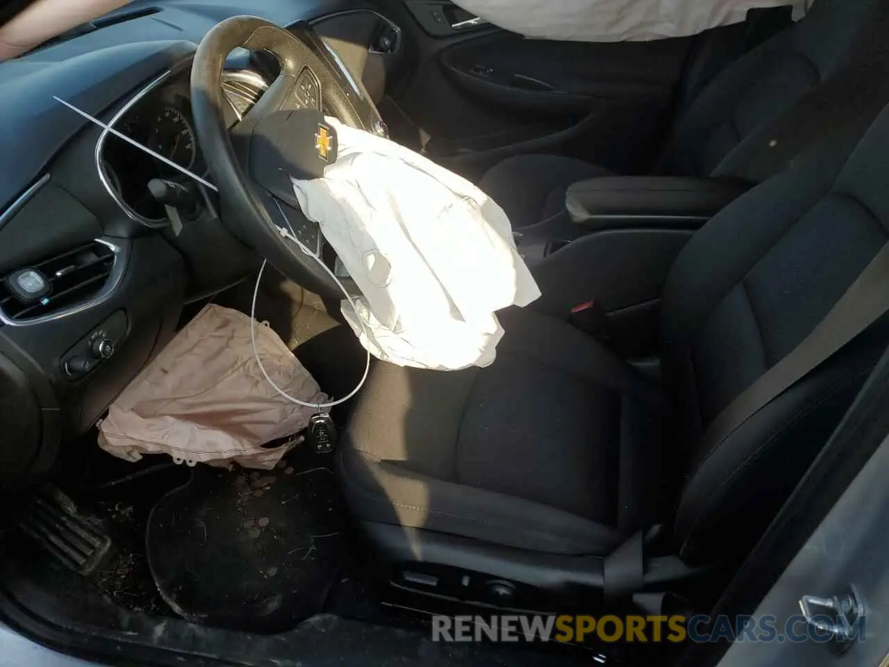7 fotografías del automóvil dañado 1G1ZD5STXMF028786 CHEVROLET MALIBU 2021