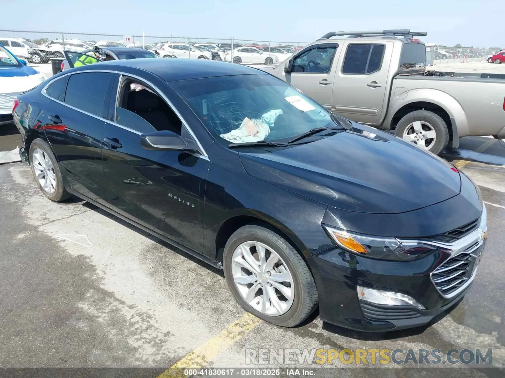 1 fotografías del automóvil dañado 1G1ZD5STXMF030263 CHEVROLET MALIBU 2021