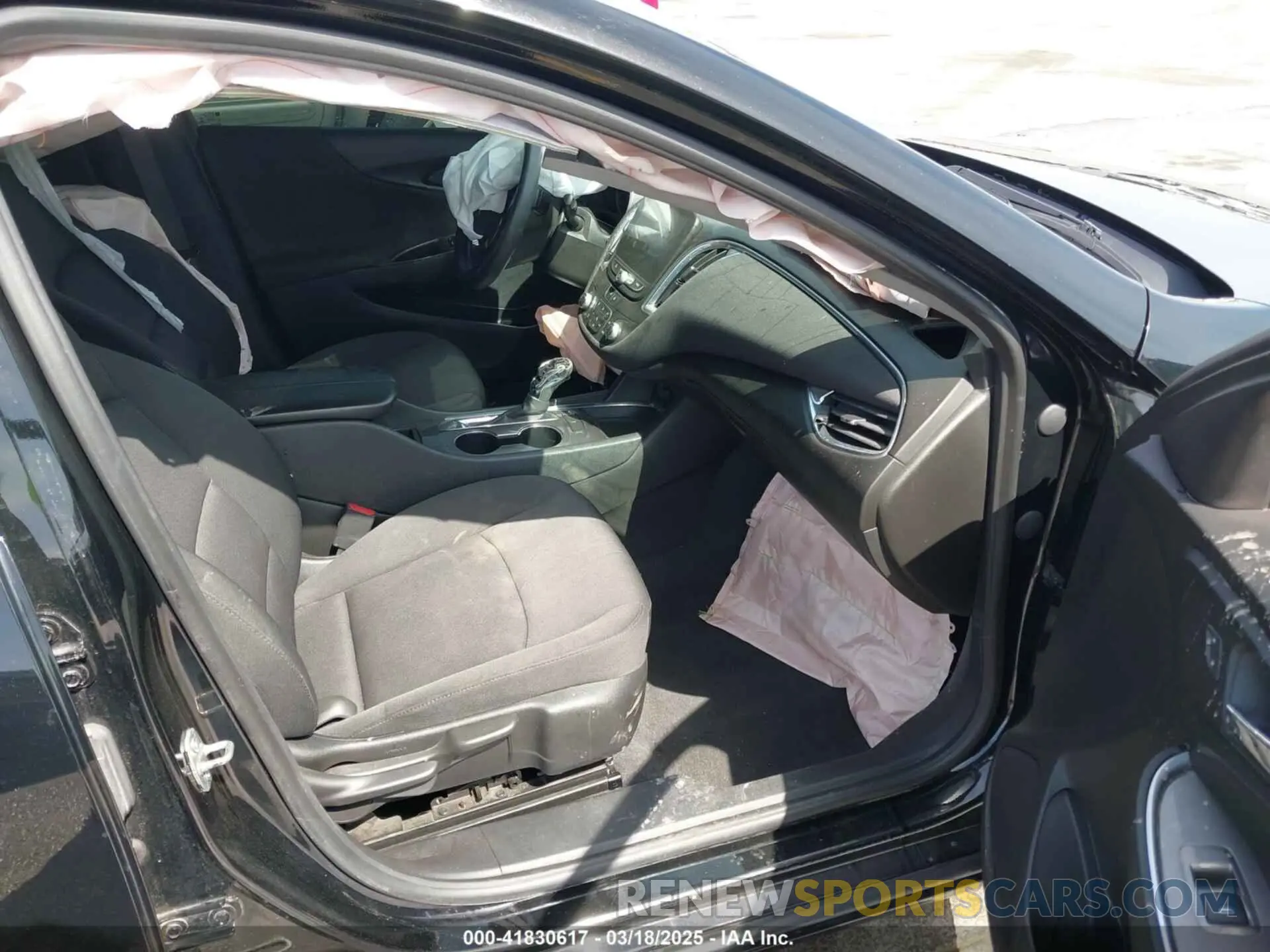 5 fotografías del automóvil dañado 1G1ZD5STXMF030263 CHEVROLET MALIBU 2021