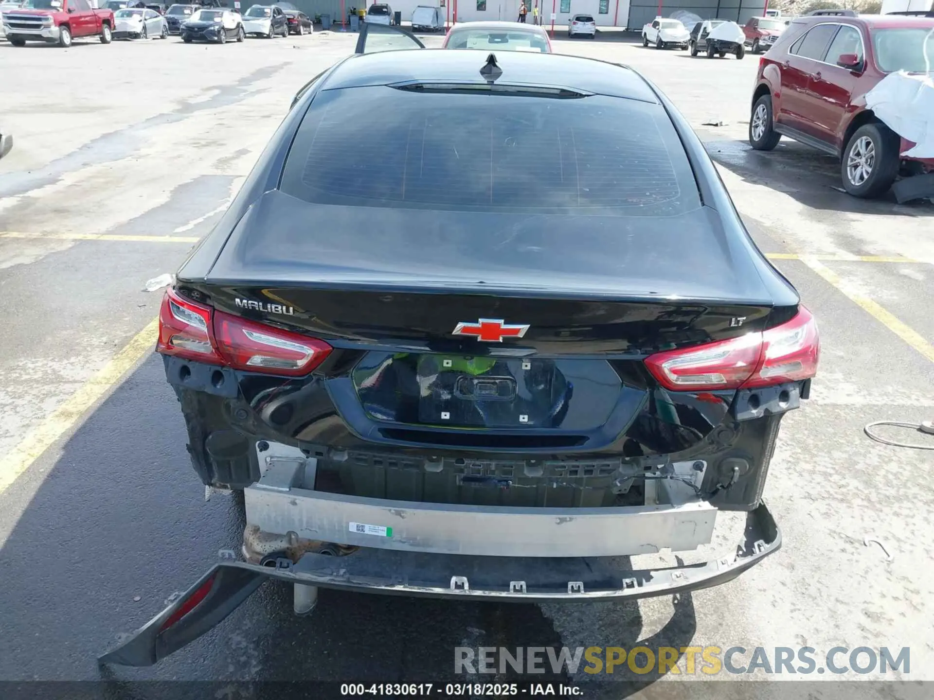 6 fotografías del automóvil dañado 1G1ZD5STXMF030263 CHEVROLET MALIBU 2021