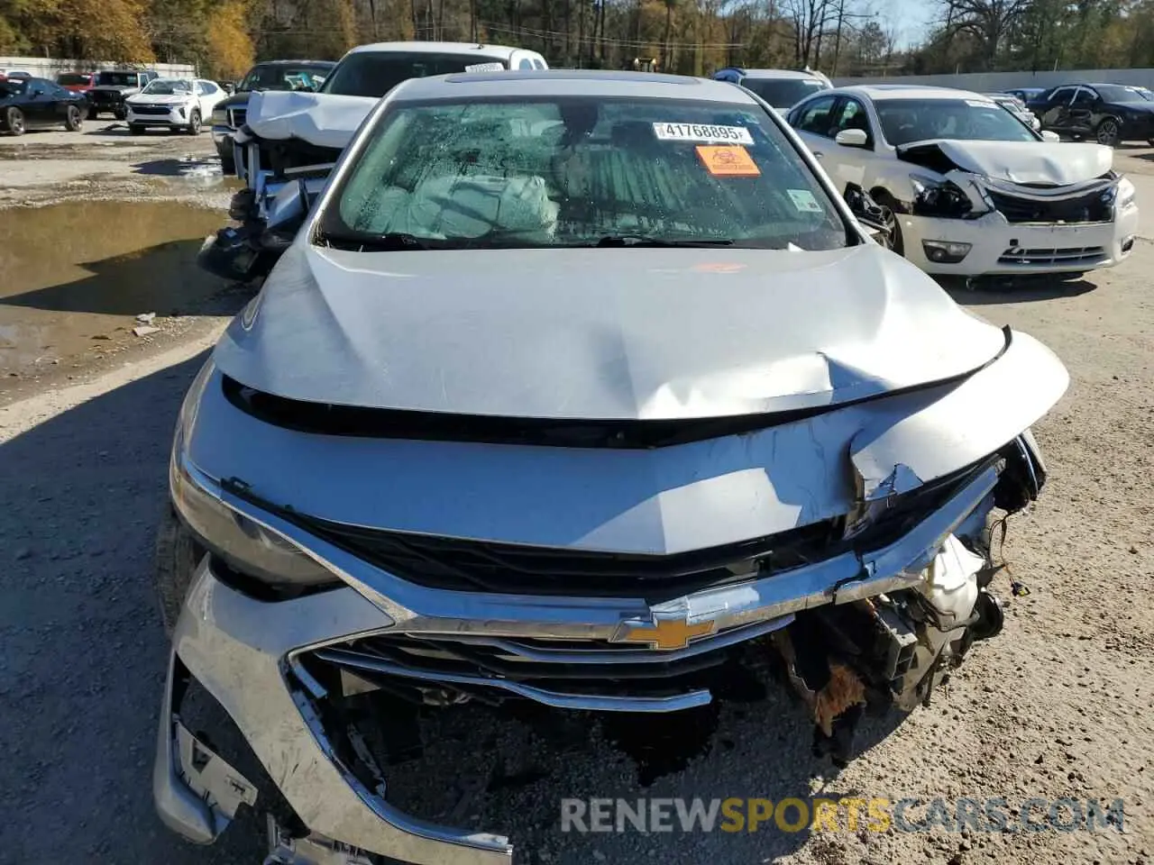 5 fotografías del automóvil dañado 1G1ZD5STXMF052246 CHEVROLET MALIBU 2021
