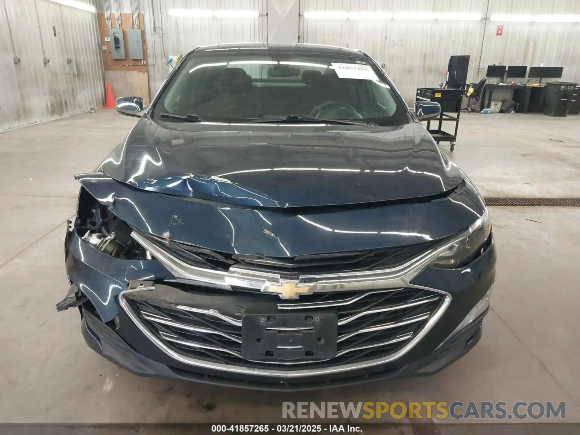 13 fotografías del automóvil dañado 1G1ZD5STXMF059844 CHEVROLET MALIBU 2021