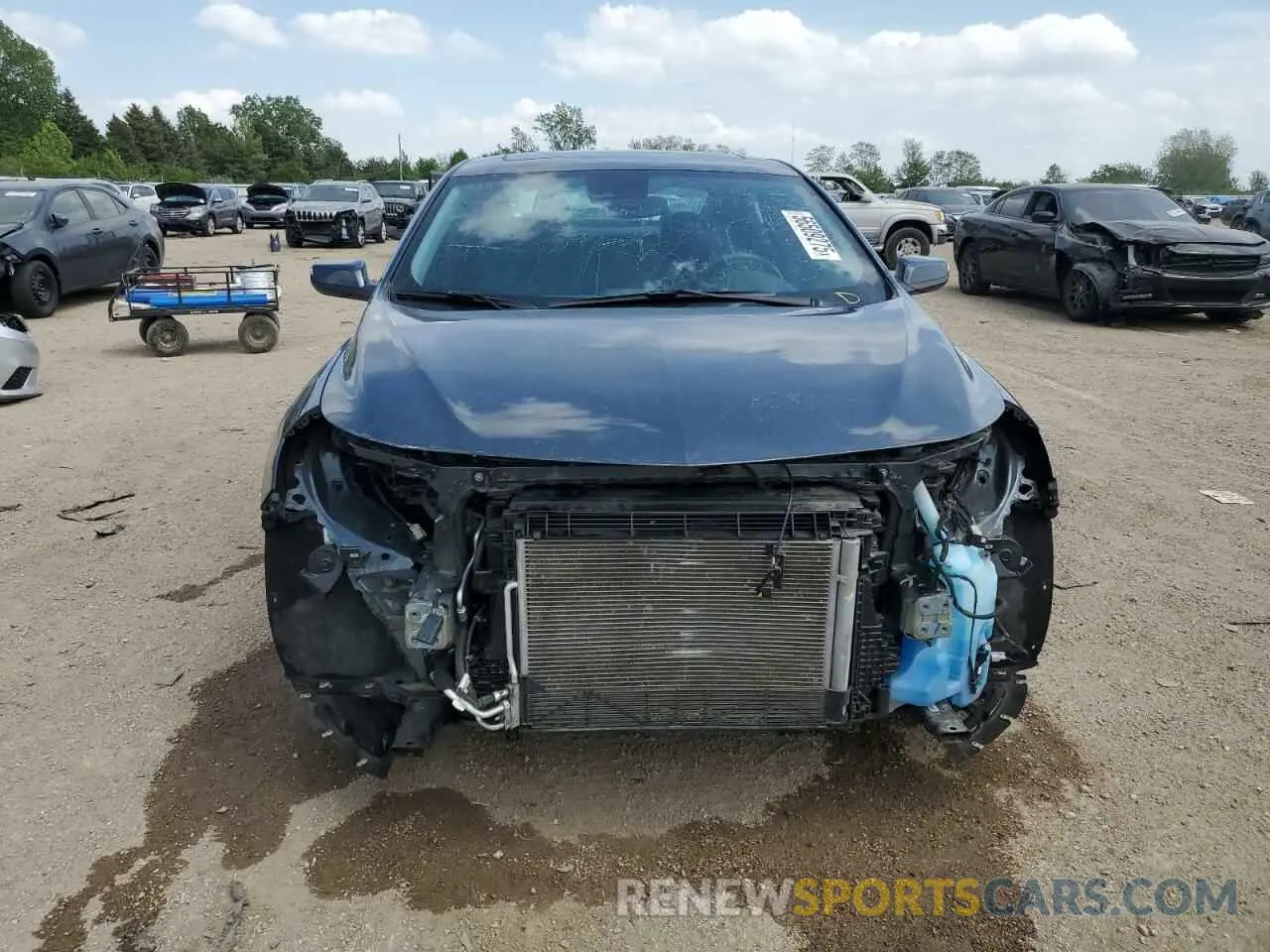 5 fotografías del automóvil dañado 1G1ZE5SX0MF018140 CHEVROLET MALIBU 2021