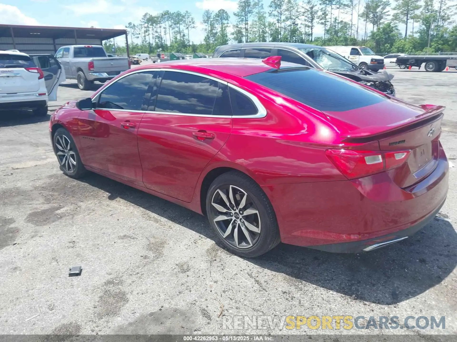 3 fotografías del automóvil dañado 1G1ZG5ST0MF057107 CHEVROLET MALIBU 2021
