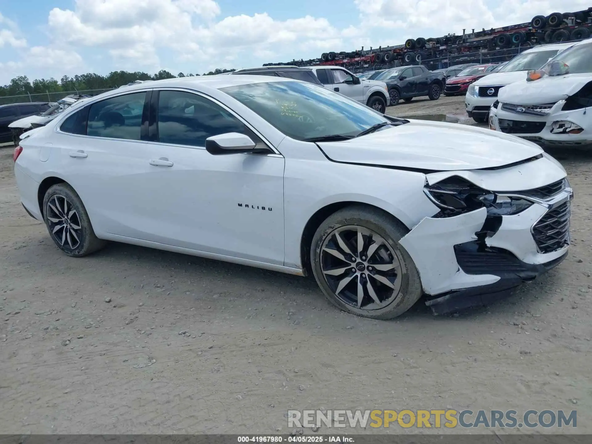 1 fotografías del automóvil dañado 1G1ZG5ST1MF085692 CHEVROLET MALIBU 2021