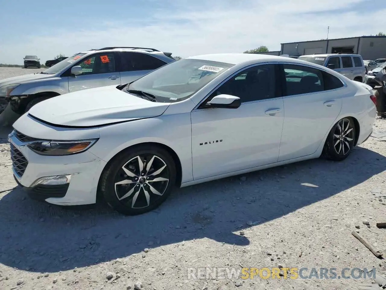 1 fotografías del automóvil dañado 1G1ZG5ST4MF041038 CHEVROLET MALIBU 2021