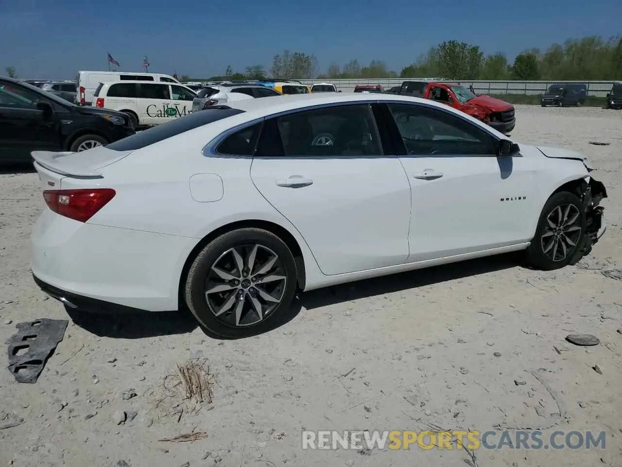 3 fotografías del automóvil dañado 1G1ZG5ST4MF041038 CHEVROLET MALIBU 2021