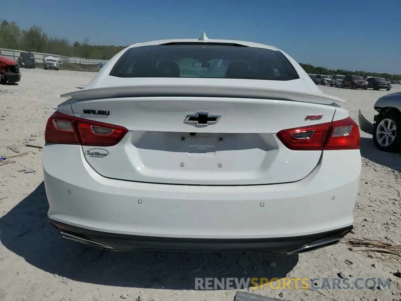 6 fotografías del automóvil dañado 1G1ZG5ST4MF041038 CHEVROLET MALIBU 2021