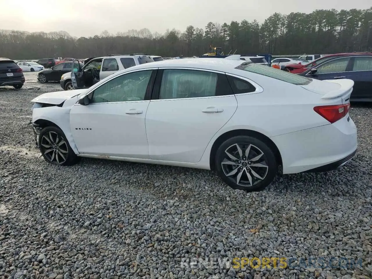 2 fotografías del automóvil dañado 1G1ZG5ST4MF085671 CHEVROLET MALIBU 2021