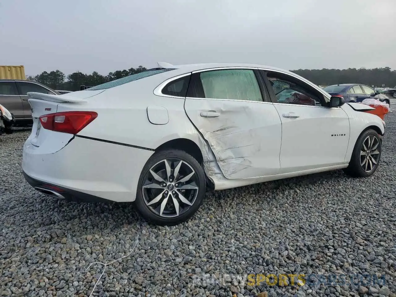 3 fotografías del automóvil dañado 1G1ZG5ST4MF085671 CHEVROLET MALIBU 2021