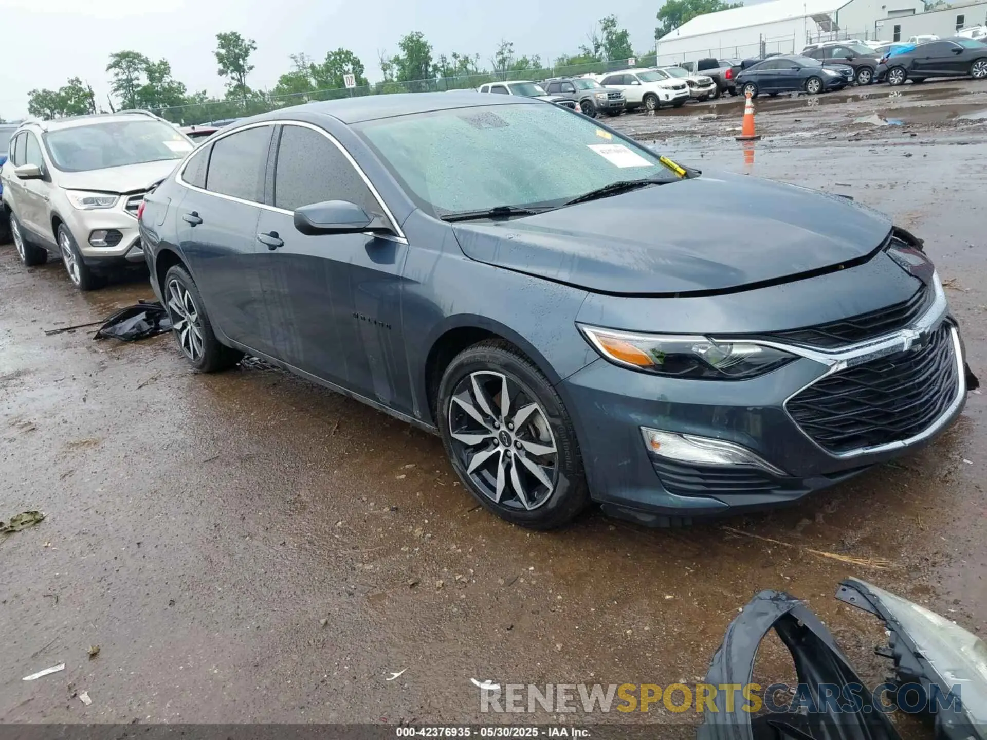 1 fotografías del automóvil dañado 1G1ZG5ST5MF043736 CHEVROLET MALIBU 2021