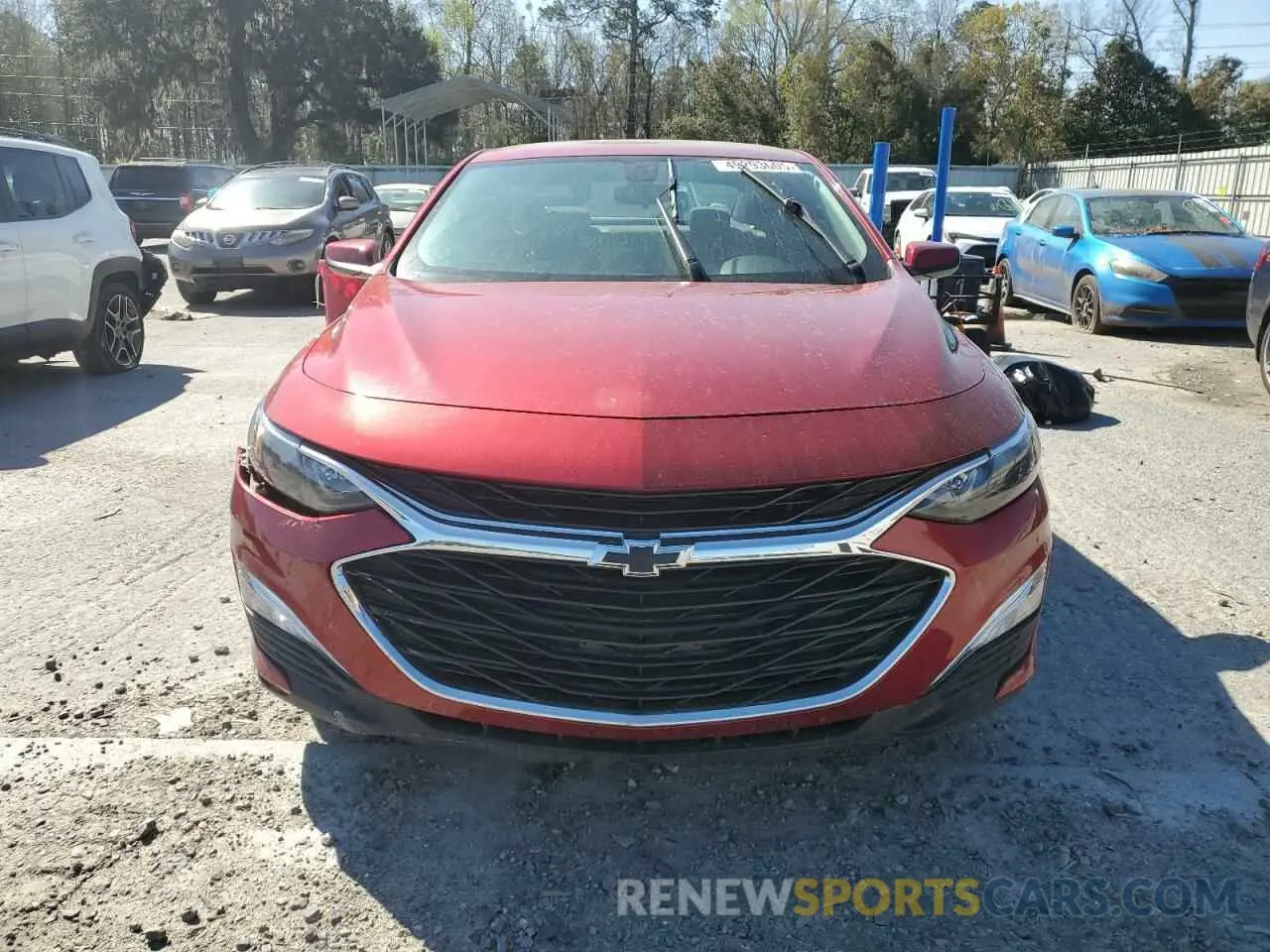 5 fotografías del automóvil dañado 1G1ZG5ST6MF028243 CHEVROLET MALIBU 2021