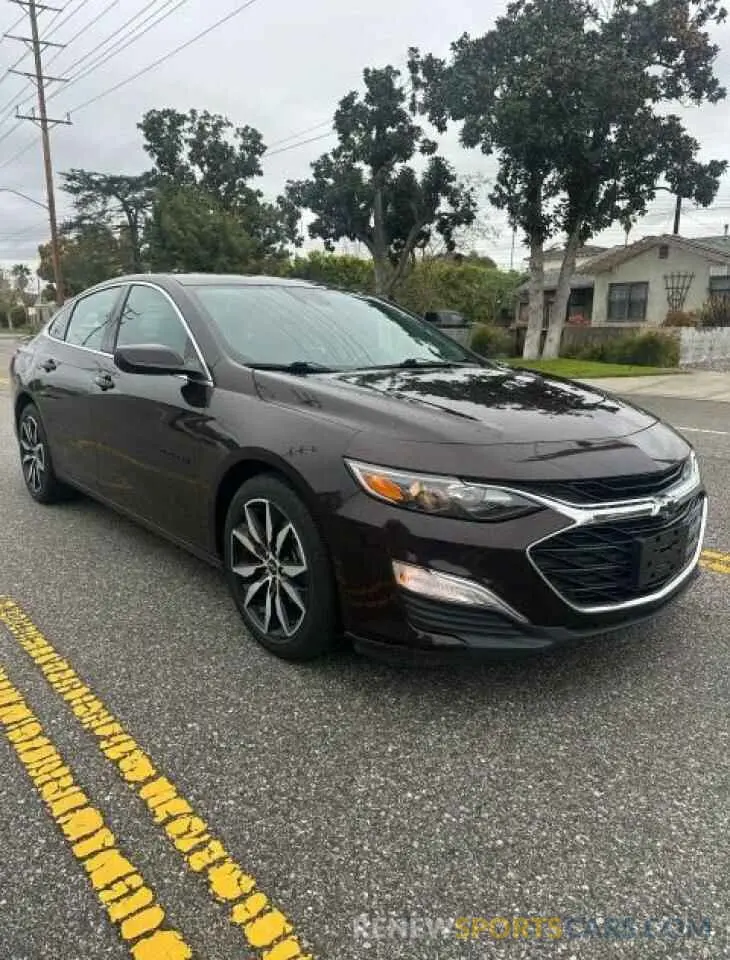 1 fotografías del automóvil dañado 1G1ZG5ST6MF082755 CHEVROLET MALIBU 2021
