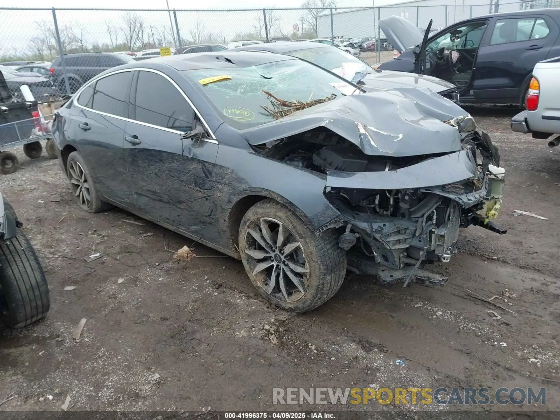 1 fotografías del automóvil dañado 1G1ZG5ST7MF077287 CHEVROLET MALIBU 2021