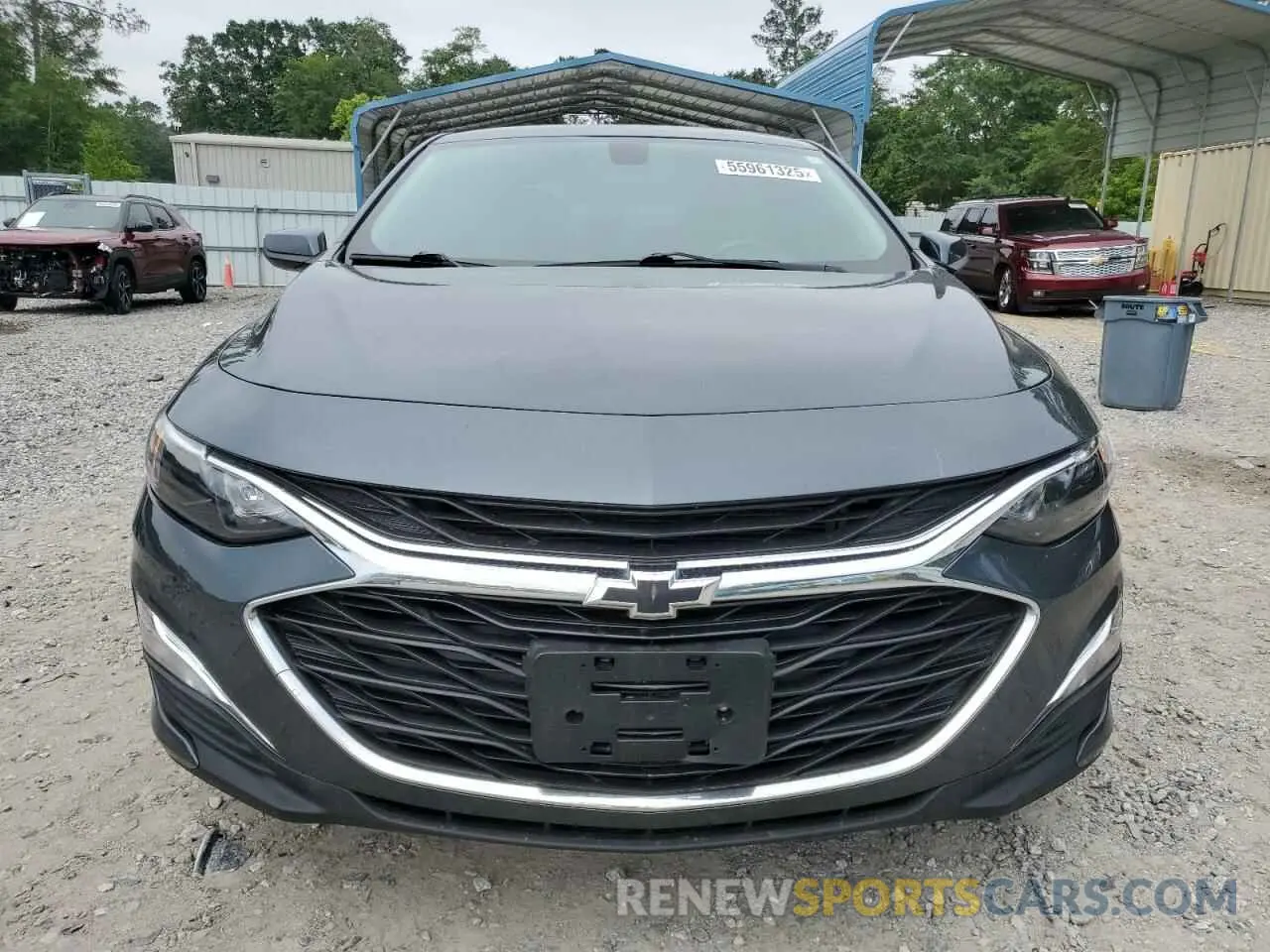 5 fotografías del automóvil dañado 1G1ZG5ST8MF046565 CHEVROLET MALIBU 2021
