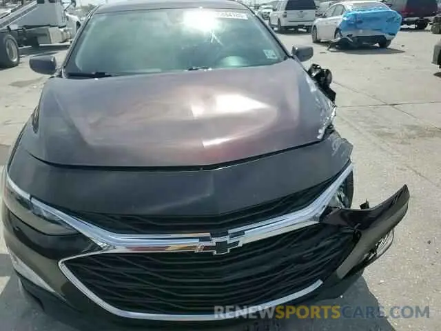 10 fotografías del automóvil dañado 1G1ZG5STXMF013017 CHEVROLET MALIBU 2021
