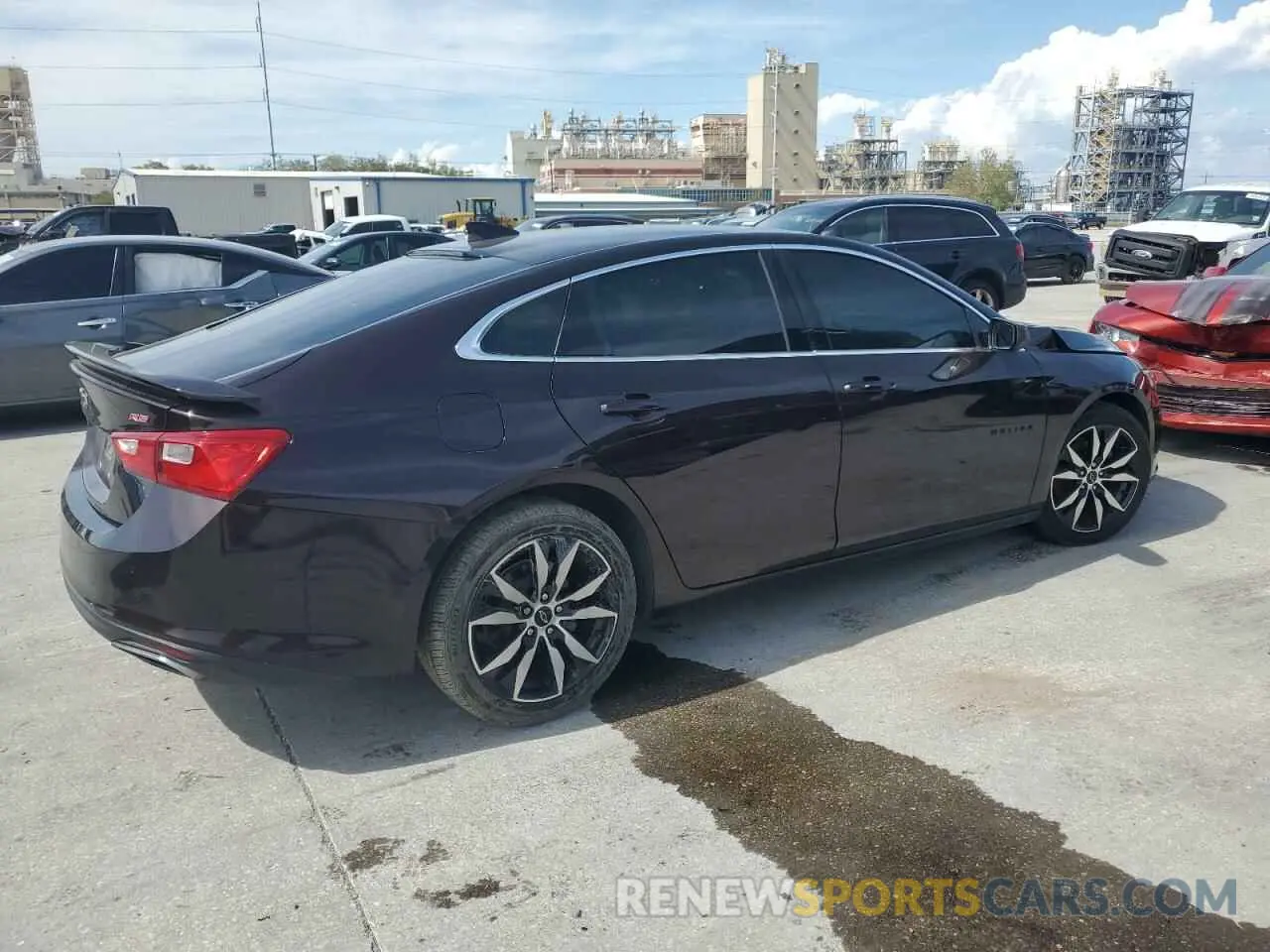 3 fotografías del automóvil dañado 1G1ZG5STXMF013017 CHEVROLET MALIBU 2021