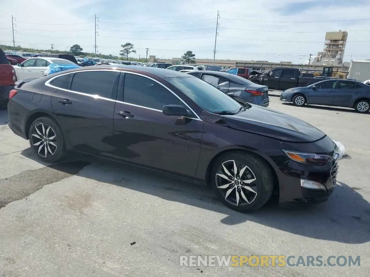 4 fotografías del automóvil dañado 1G1ZG5STXMF013017 CHEVROLET MALIBU 2021