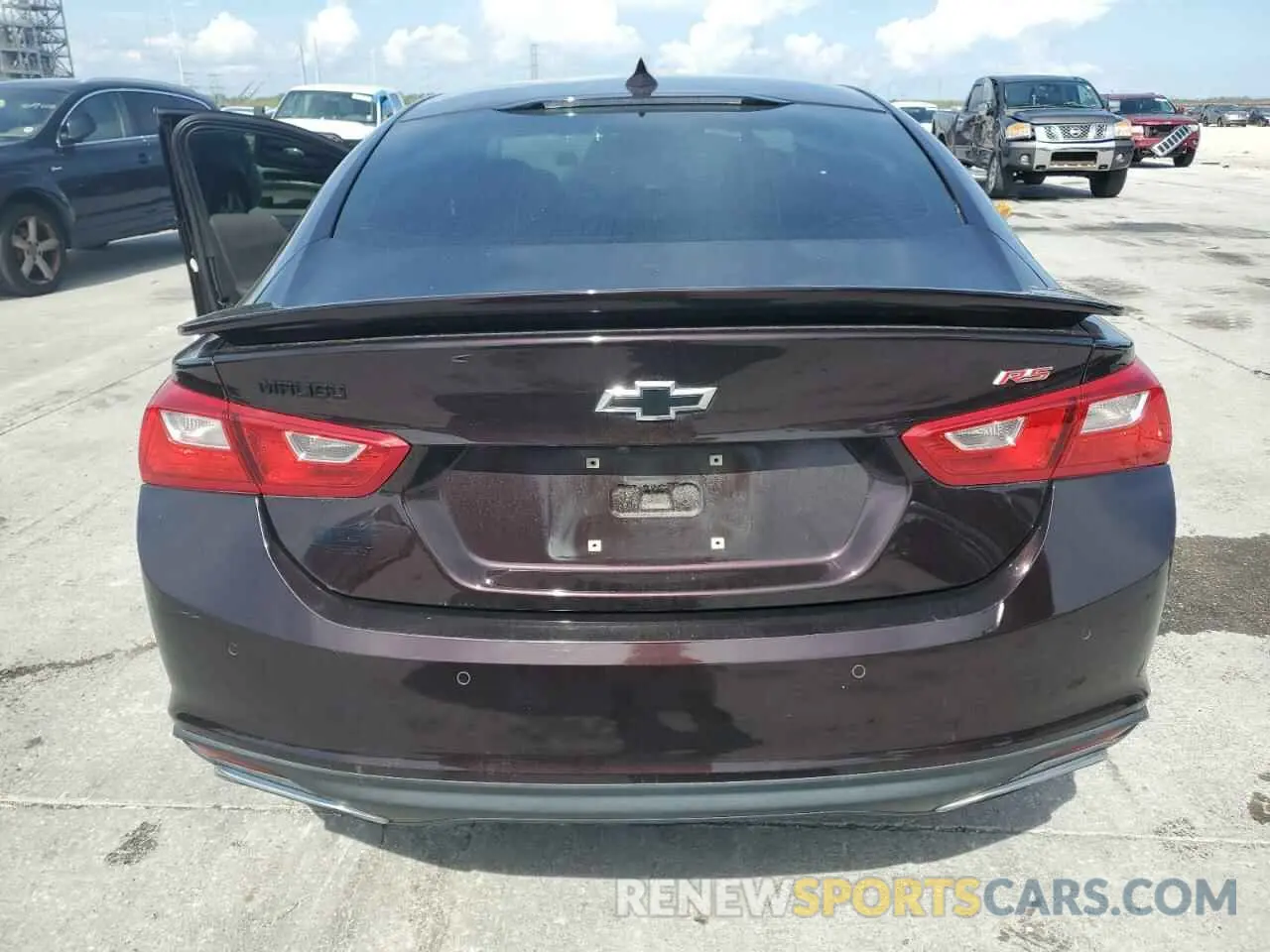 6 fotografías del automóvil dañado 1G1ZG5STXMF013017 CHEVROLET MALIBU 2021