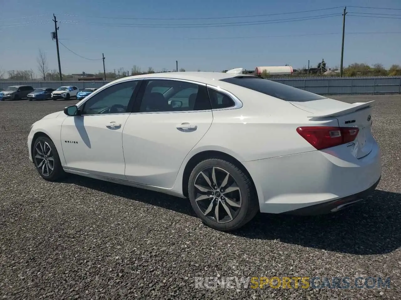 2 fotografías del automóvil dañado 1G1ZG5STXMF070236 CHEVROLET MALIBU 2021