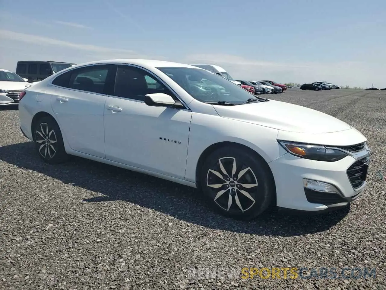 4 fotografías del automóvil dañado 1G1ZG5STXMF070236 CHEVROLET MALIBU 2021