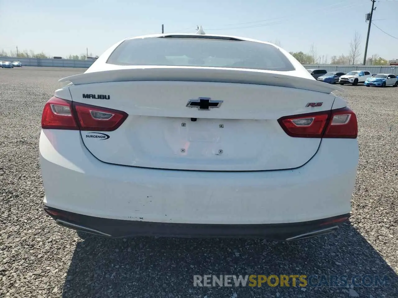 6 fotografías del automóvil dañado 1G1ZG5STXMF070236 CHEVROLET MALIBU 2021