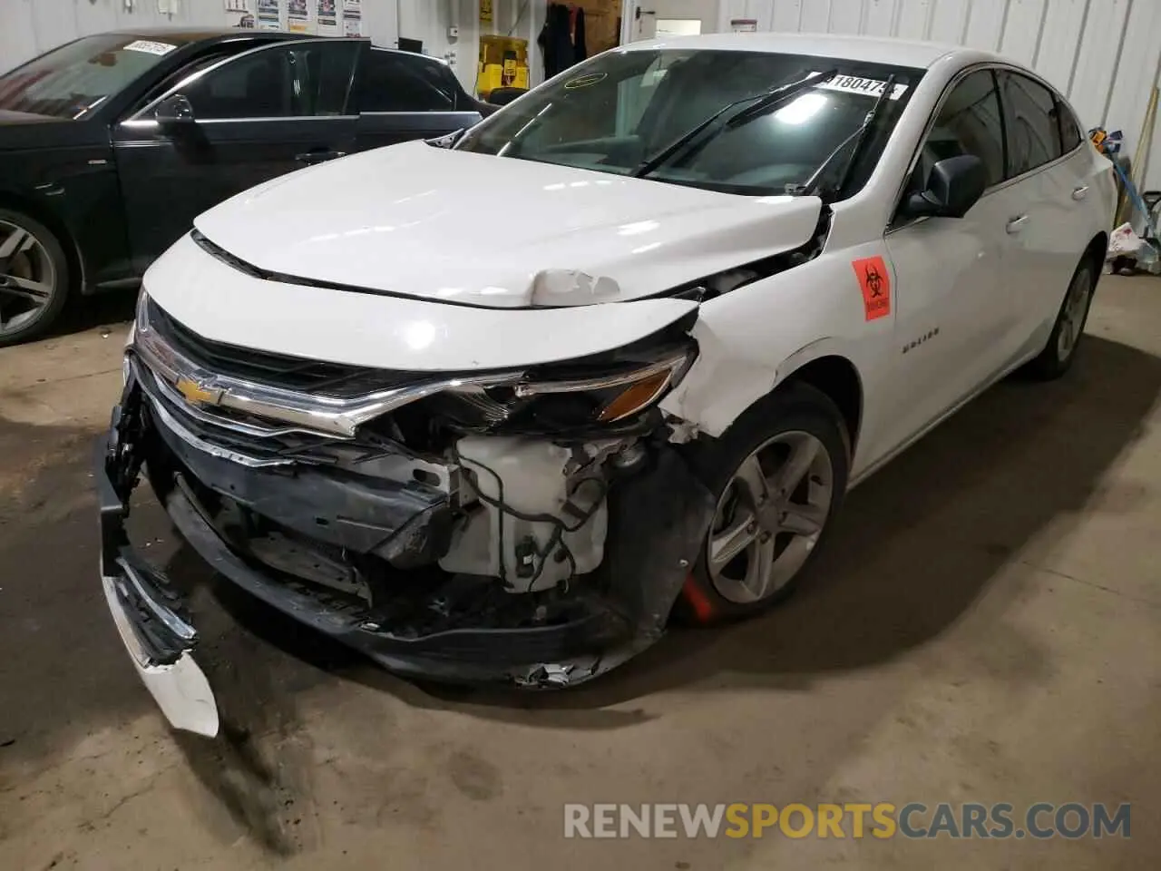 1 fotografías del automóvil dañado 1G1ZB5ST0NF170846 CHEVROLET MALIBU 2022