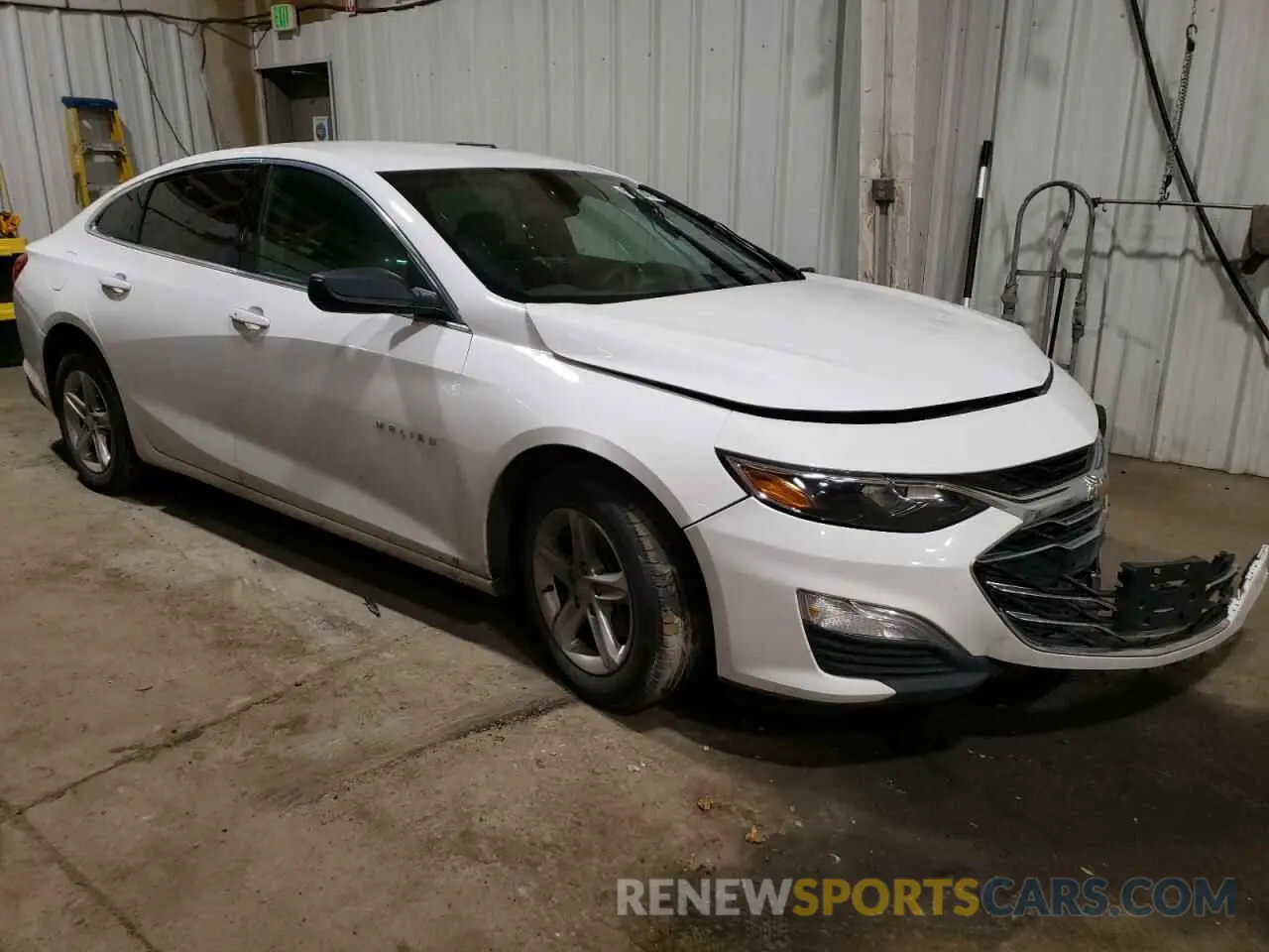 4 fotografías del automóvil dañado 1G1ZB5ST0NF170846 CHEVROLET MALIBU 2022