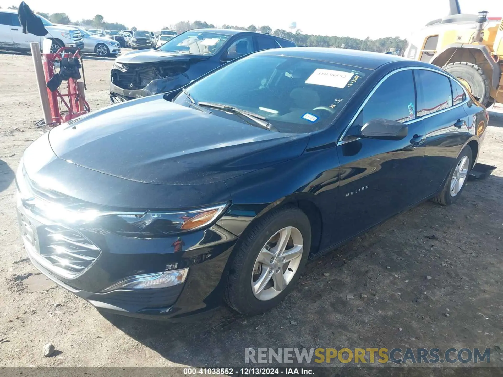 2 fotografías del automóvil dañado 1G1ZB5ST0NF214716 CHEVROLET MALIBU 2022
