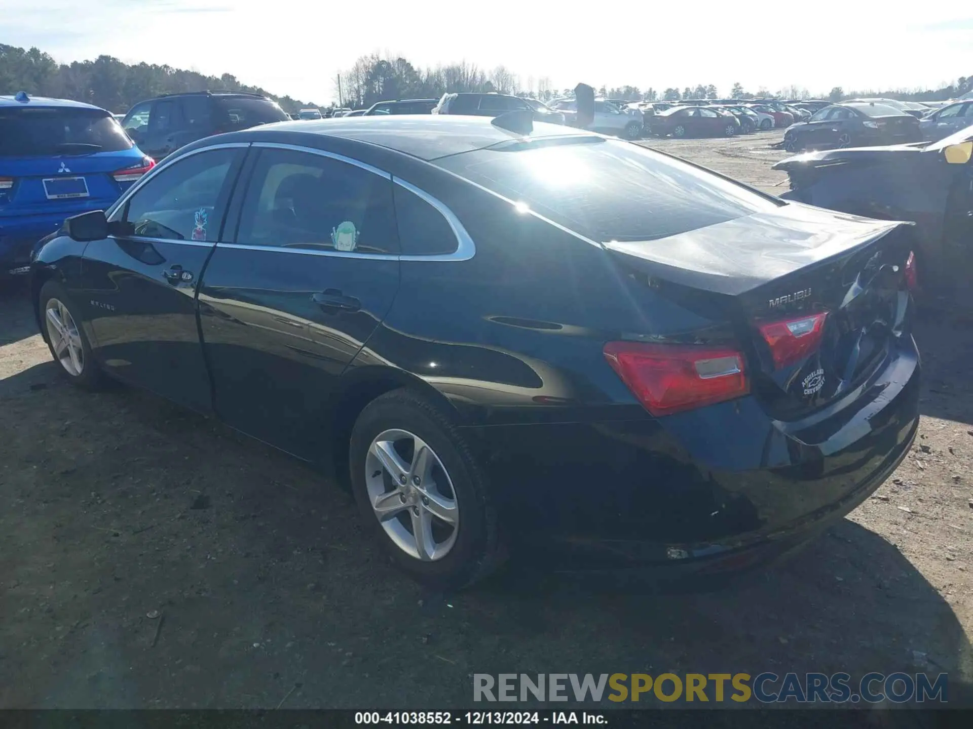 3 fotografías del automóvil dañado 1G1ZB5ST0NF214716 CHEVROLET MALIBU 2022