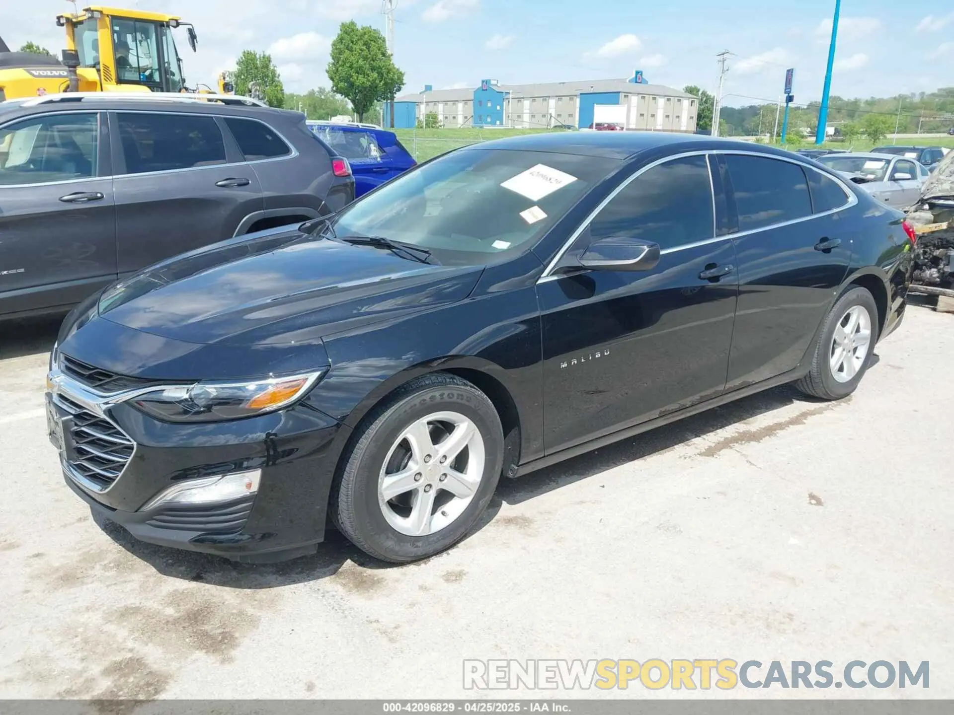 2 fotografías del automóvil dañado 1G1ZB5ST1NF207936 CHEVROLET MALIBU 2022