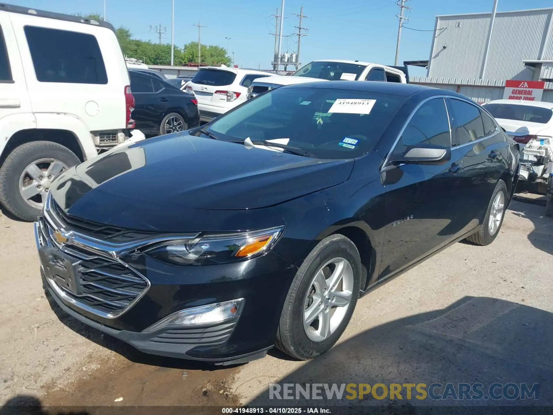 2 fotografías del automóvil dañado 1G1ZB5ST1NF212683 CHEVROLET MALIBU 2022