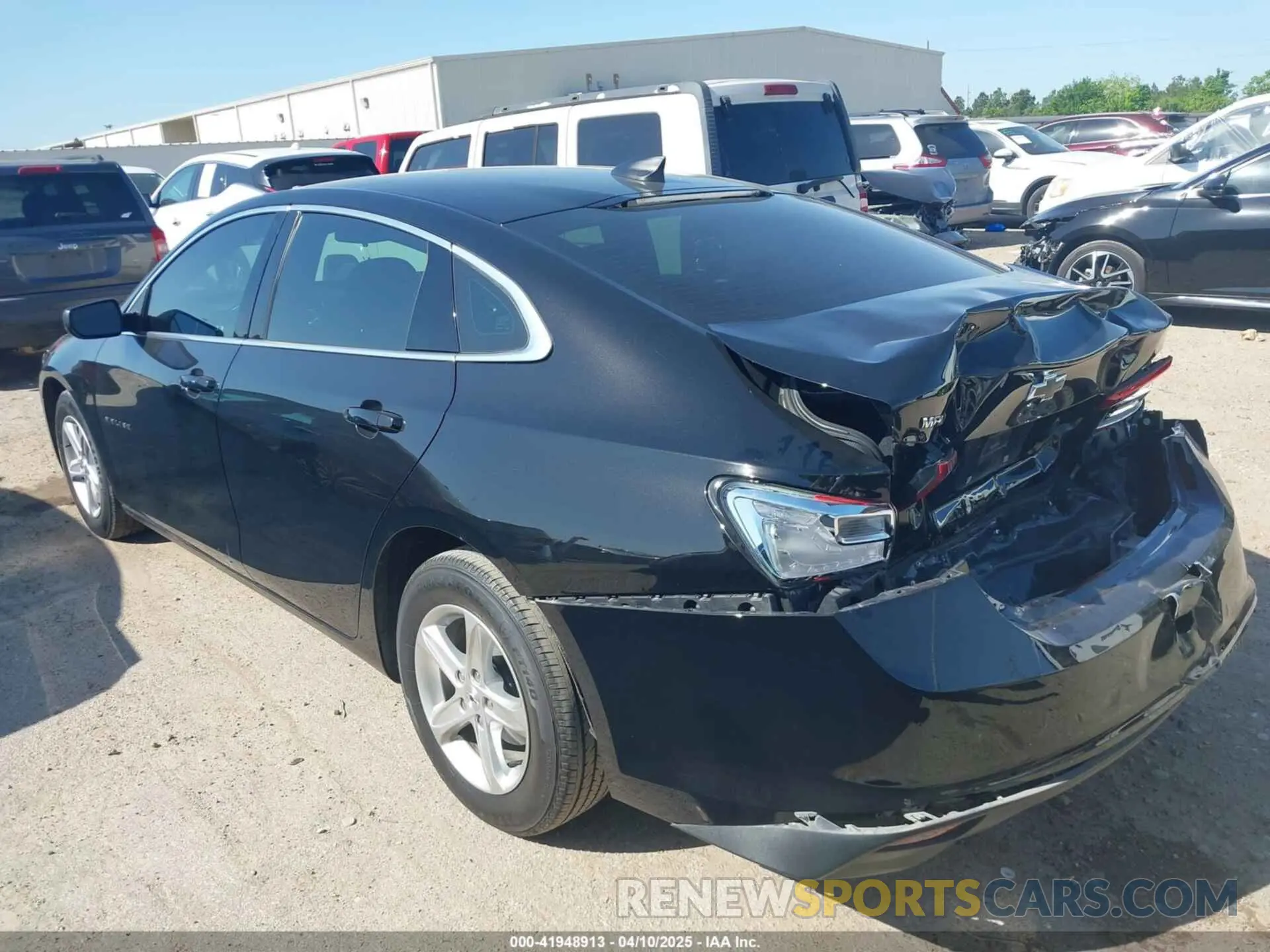3 fotografías del automóvil dañado 1G1ZB5ST1NF212683 CHEVROLET MALIBU 2022