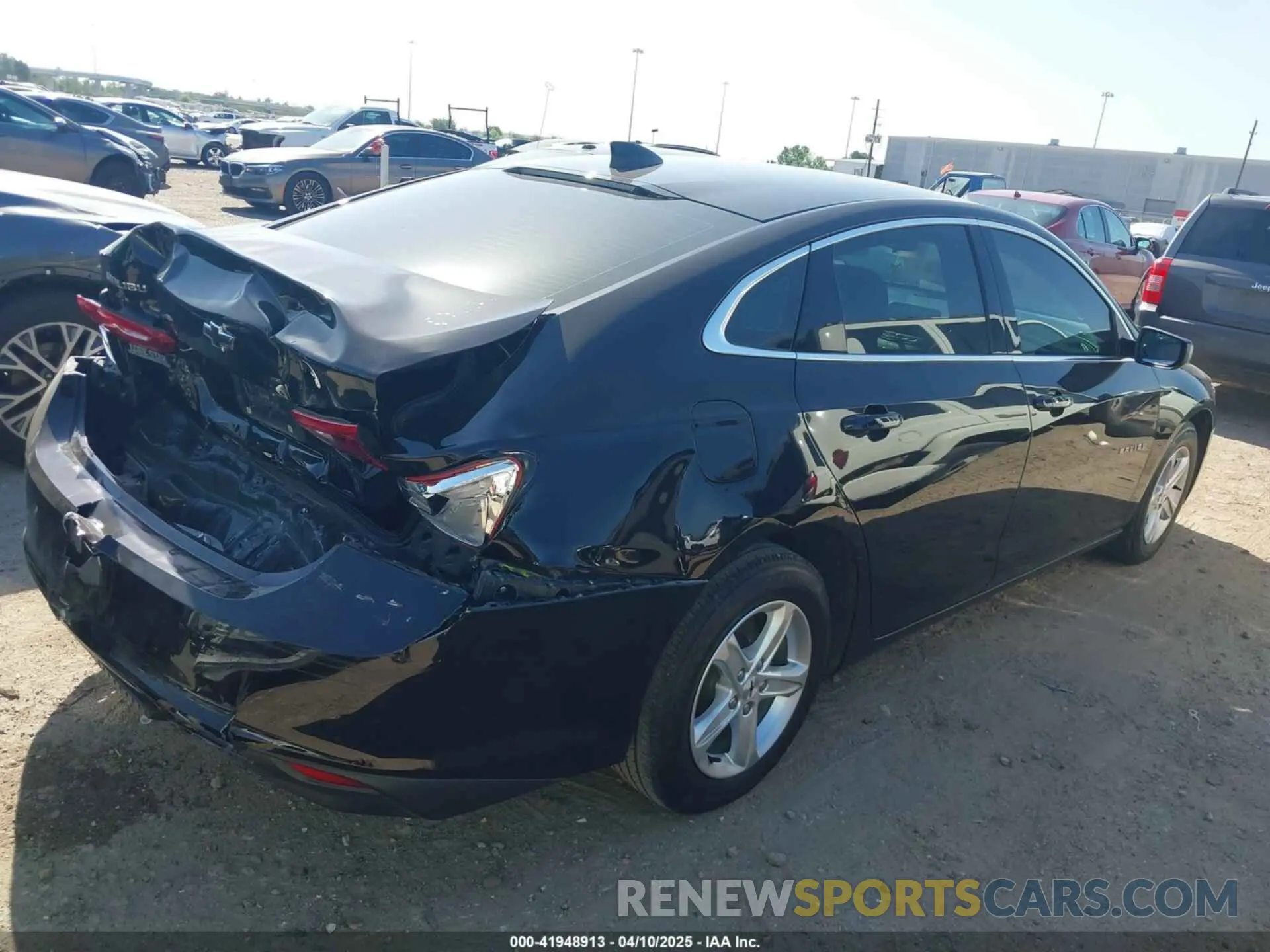 4 fotografías del automóvil dañado 1G1ZB5ST1NF212683 CHEVROLET MALIBU 2022