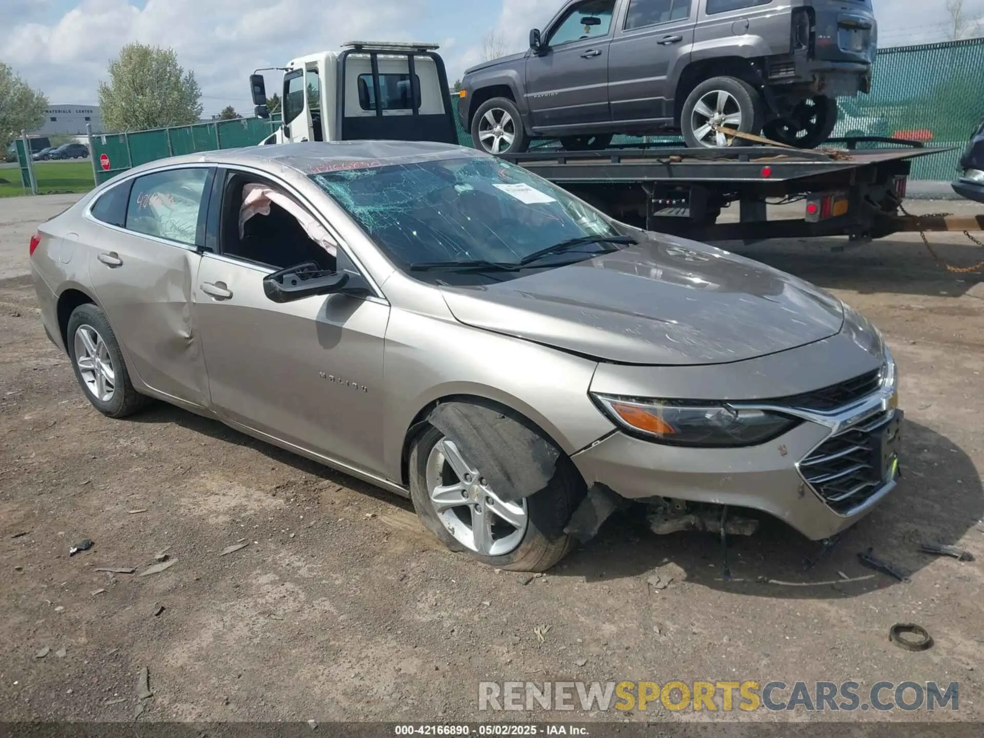 1 fotografías del automóvil dañado 1G1ZB5ST2NF190550 CHEVROLET MALIBU 2022