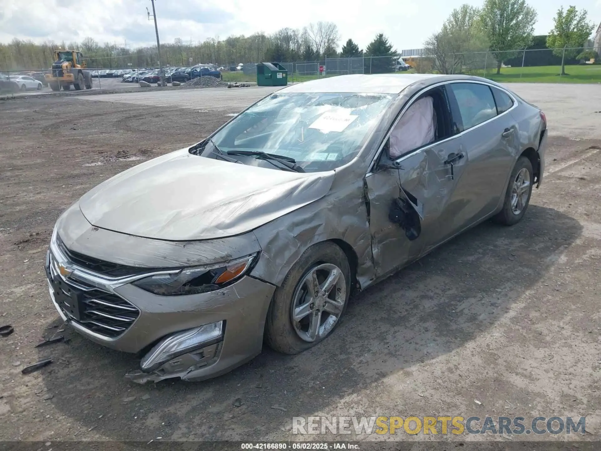 2 fotografías del automóvil dañado 1G1ZB5ST2NF190550 CHEVROLET MALIBU 2022
