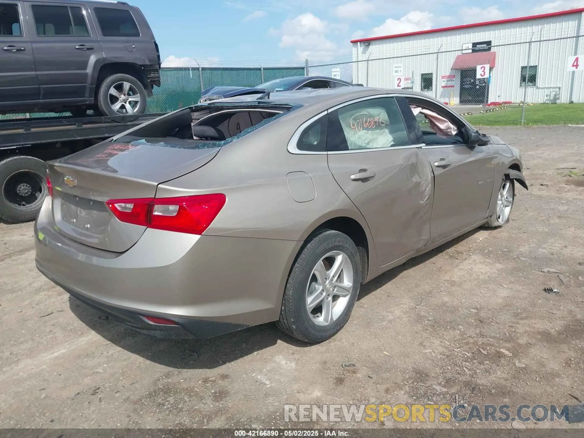 4 fotografías del automóvil dañado 1G1ZB5ST2NF190550 CHEVROLET MALIBU 2022