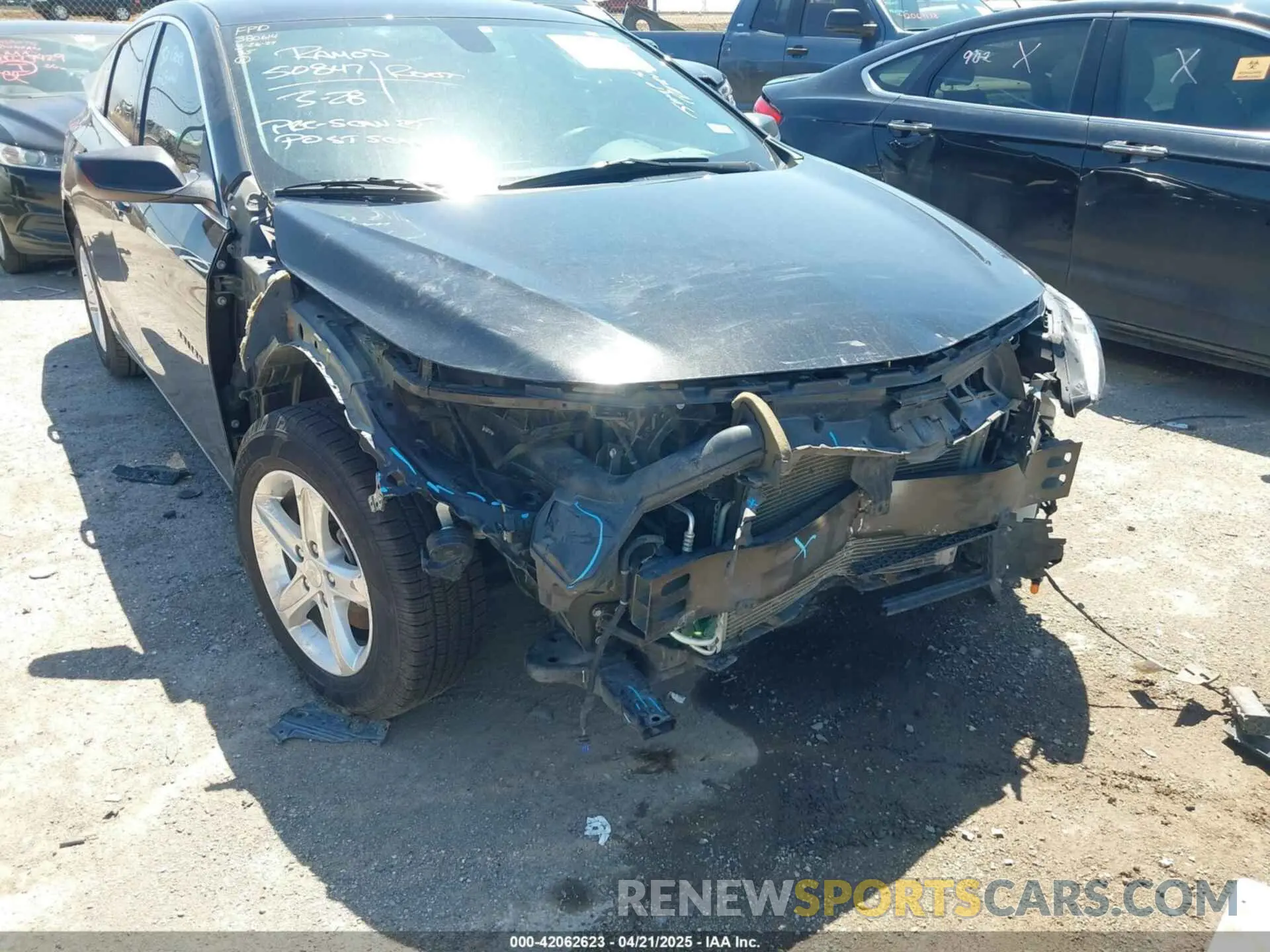 6 fotografías del automóvil dañado 1G1ZB5ST4NF188752 CHEVROLET MALIBU 2022