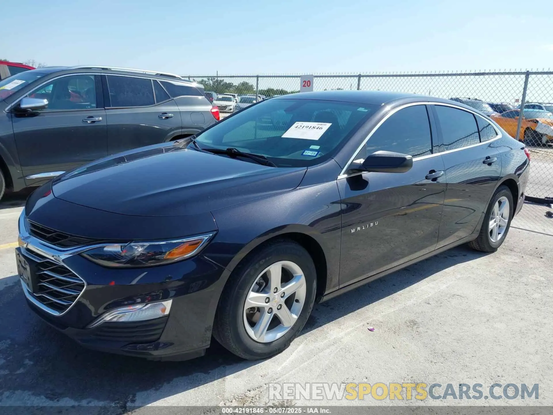 2 fotografías del automóvil dañado 1G1ZB5ST5NF186542 CHEVROLET MALIBU 2022