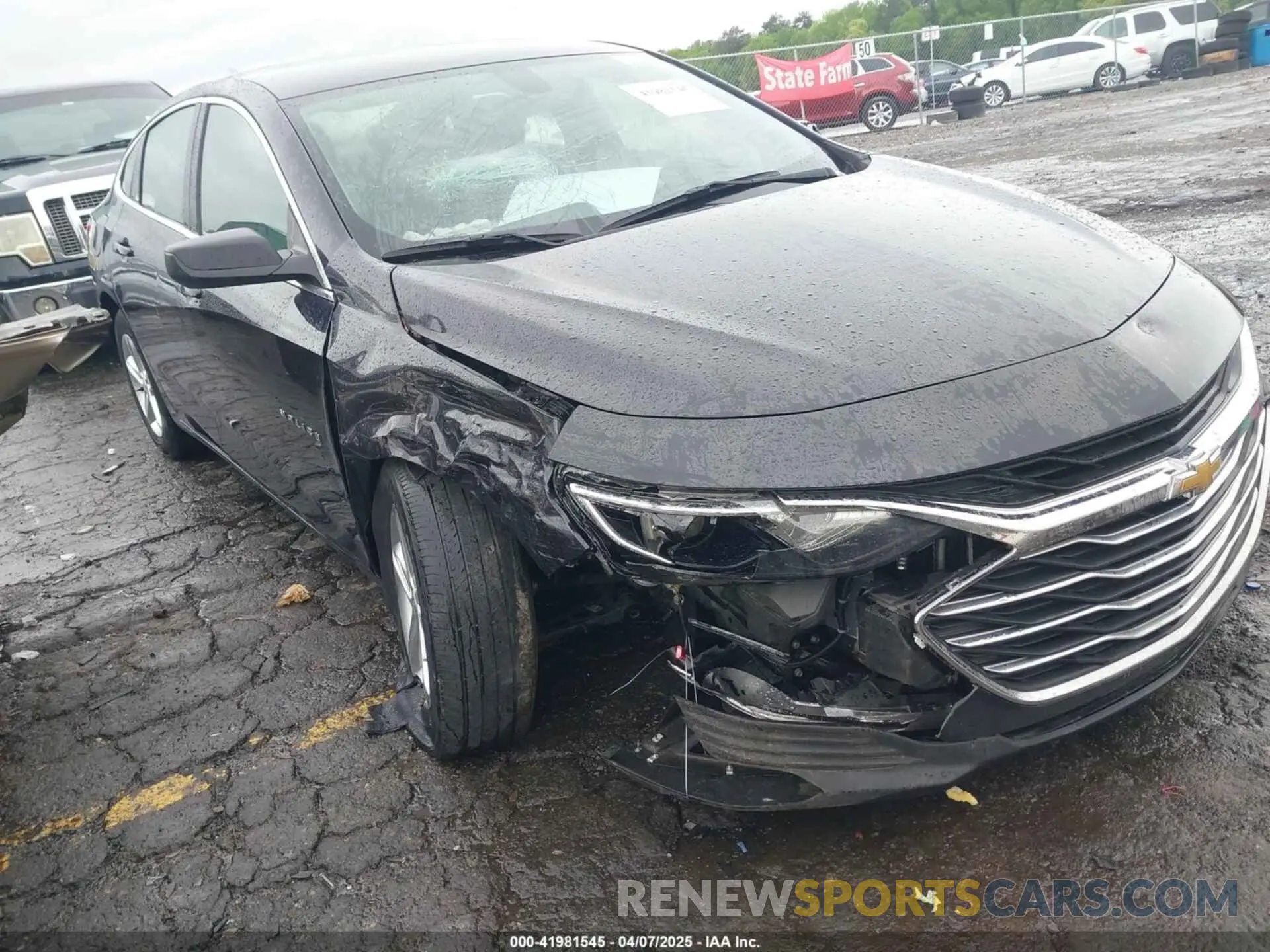 1 fotografías del automóvil dañado 1G1ZB5ST5NF191840 CHEVROLET MALIBU 2022