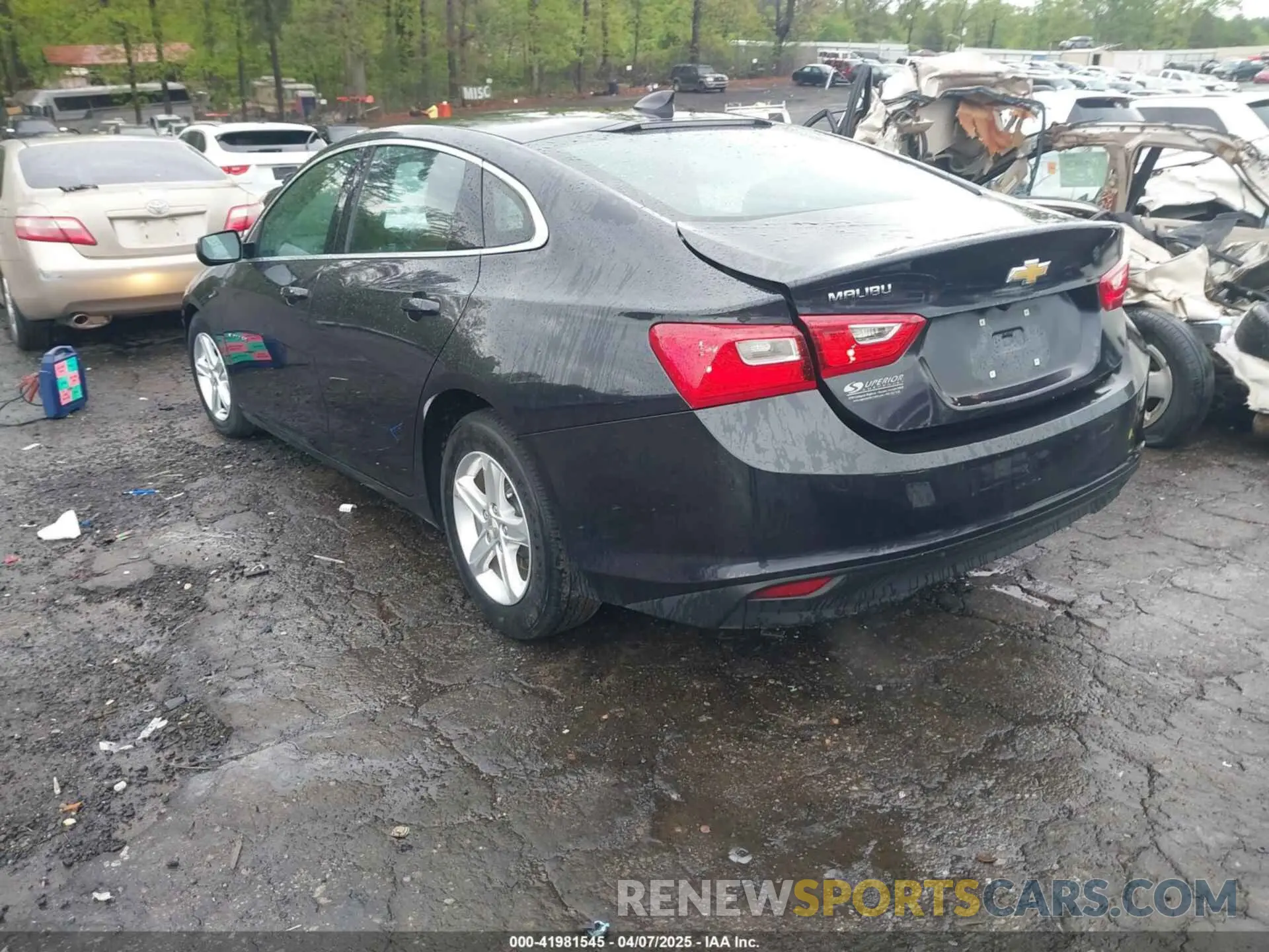 3 fotografías del automóvil dañado 1G1ZB5ST5NF191840 CHEVROLET MALIBU 2022