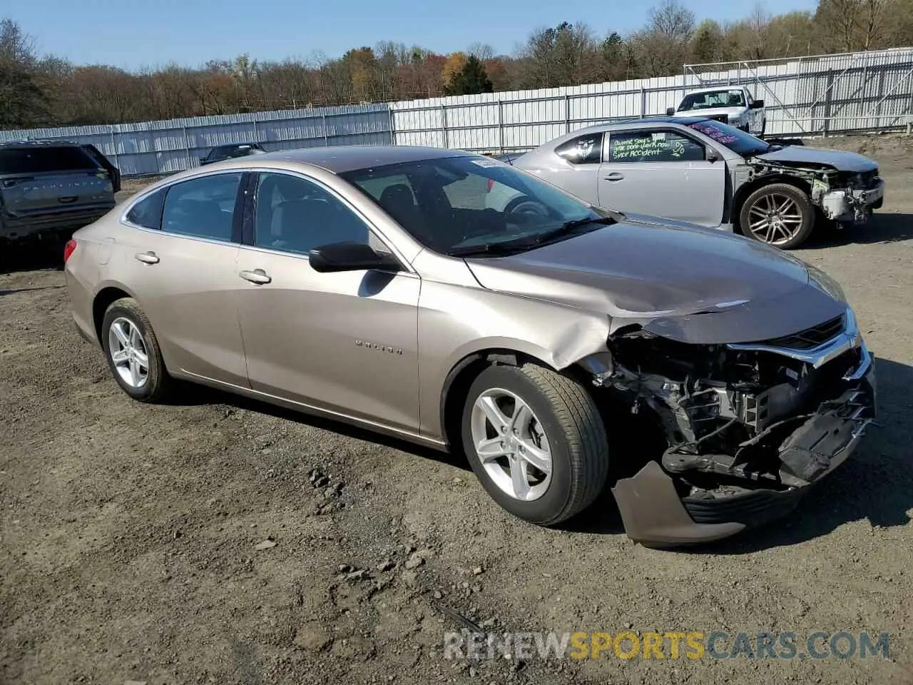 4 fotografías del automóvil dañado 1G1ZB5ST5NF192017 CHEVROLET MALIBU 2022